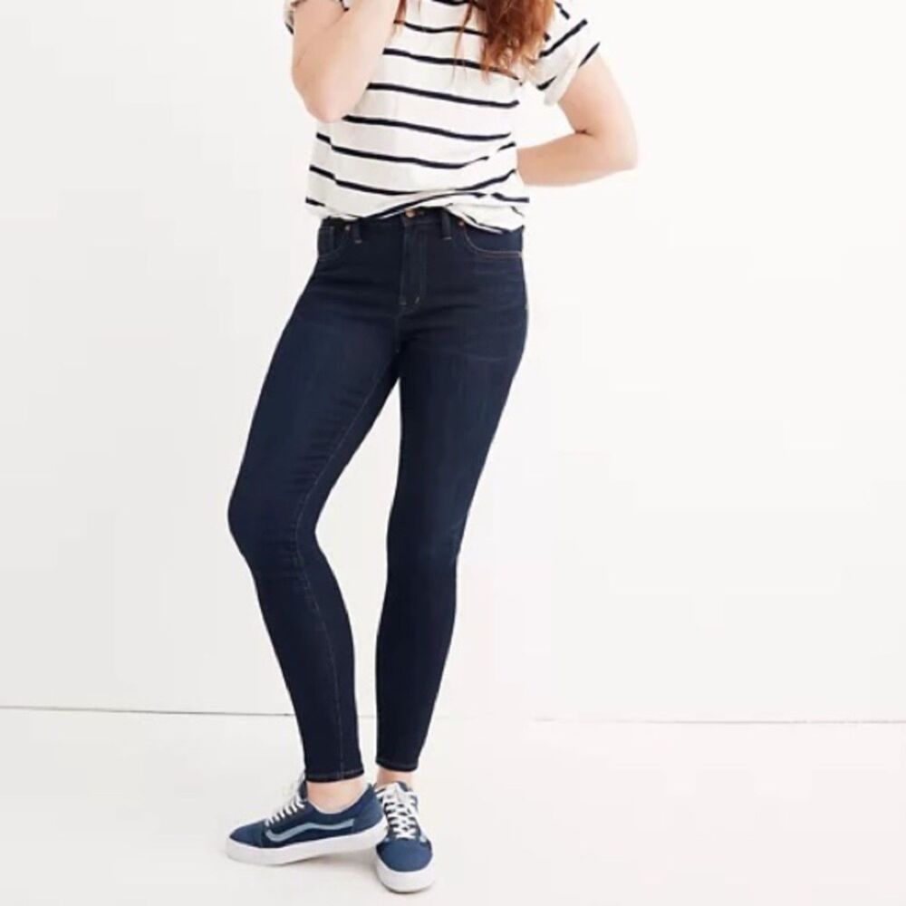 Madewell 9-Inch Mid Rise Skinny Jeans Size 28